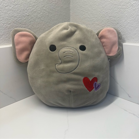 Rare Squishmallows 8” ETHAN the Elephant Plush – Kellytoy Limited Edition